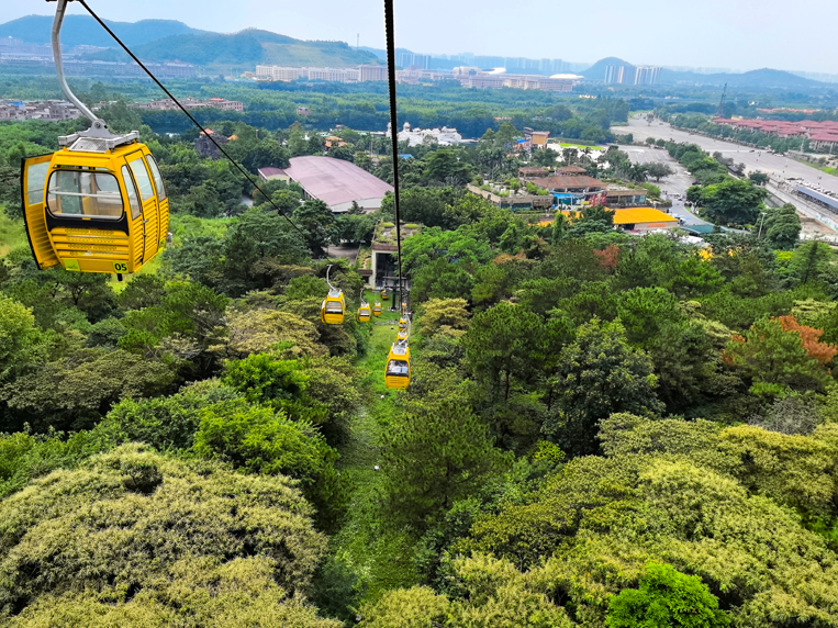 名杰裝飾旅游游記纜車
